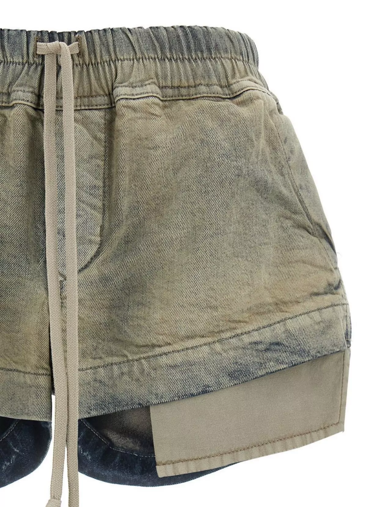 Rick Owens Drkshdw 'boxers With Elastic Waistband And Rolled Hem'