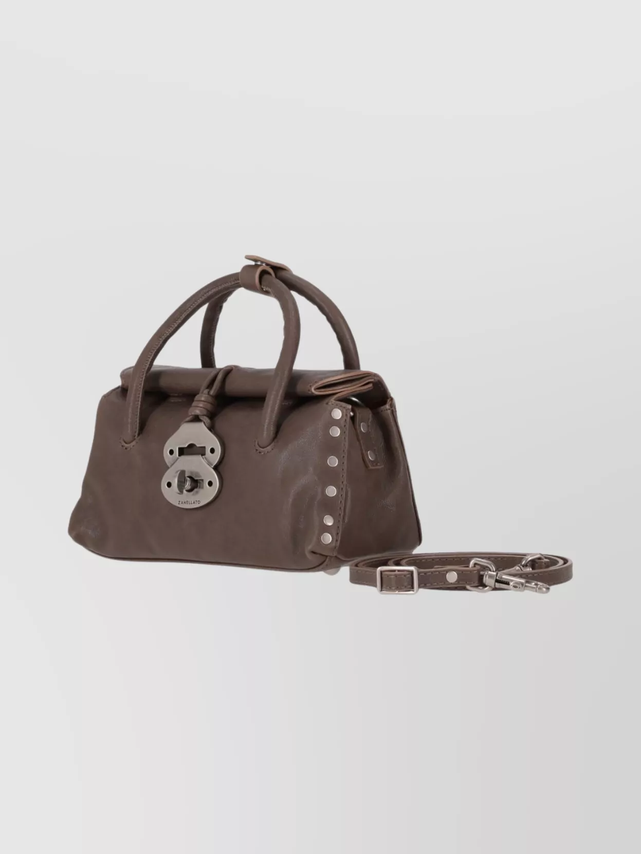 Zanellato Structured Shoulder Bag Detachable Strap