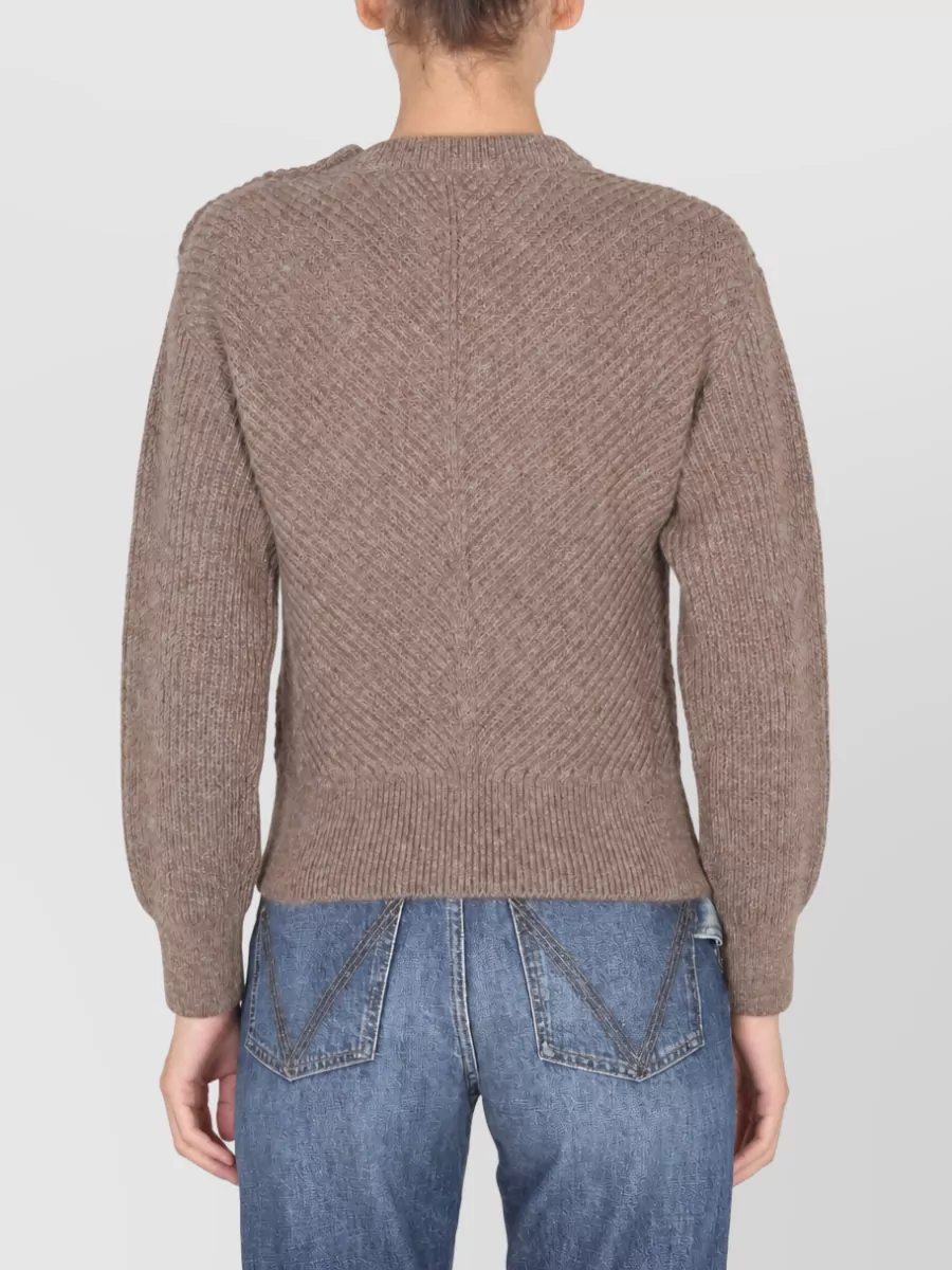 Bottega Veneta Chevron Knit Sweatshirt