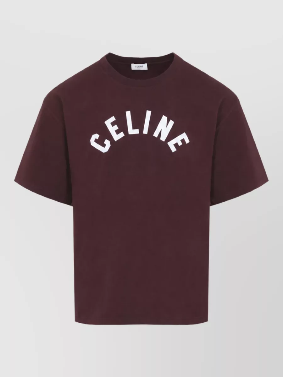 Celine striped cotton relaxed-fit short-sleeve t-shirt