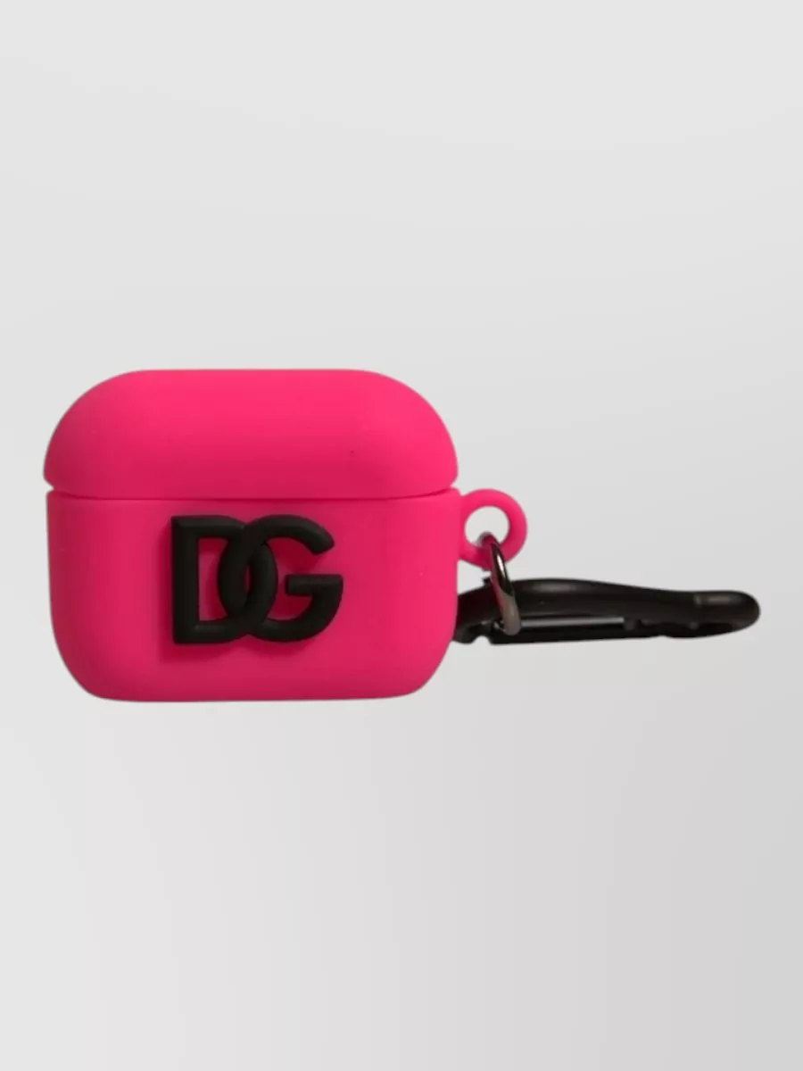 Dolce&Gabbana silicone logo airpods case