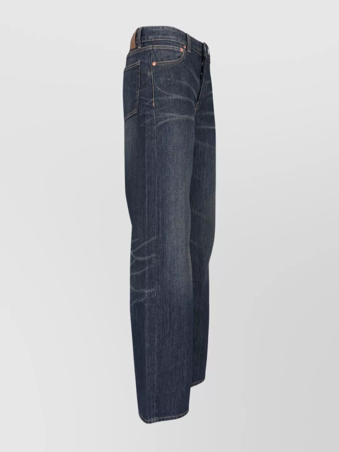 Our Legacy Wide-leg Trousers With Pockets And Loops In Black
