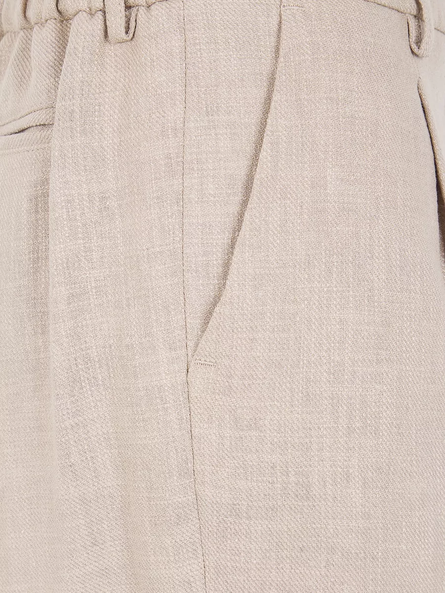 Drhope Elastic Waist Tailored Trousers
