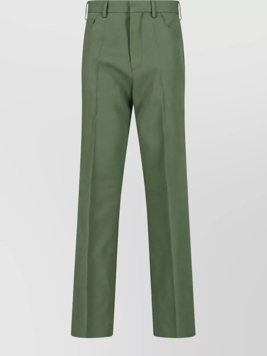 Marni Wool Straight-Leg Tailored Trousers