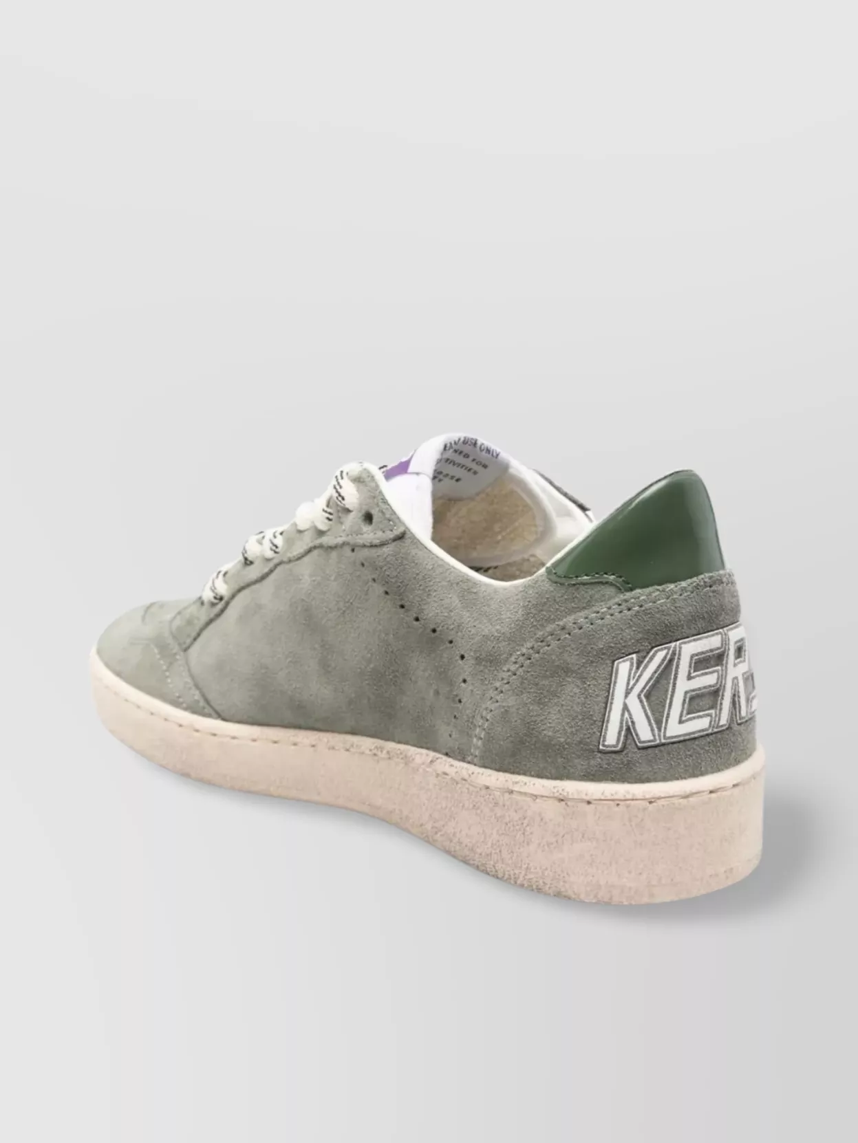 Golden Goose Suede Upper Sneakers With Leather Star And Heel