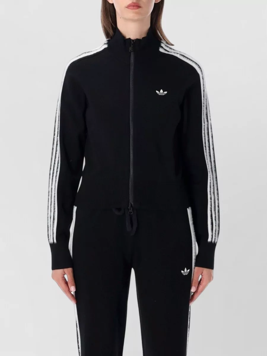 Adidas Originals knit slim-fit track jacket