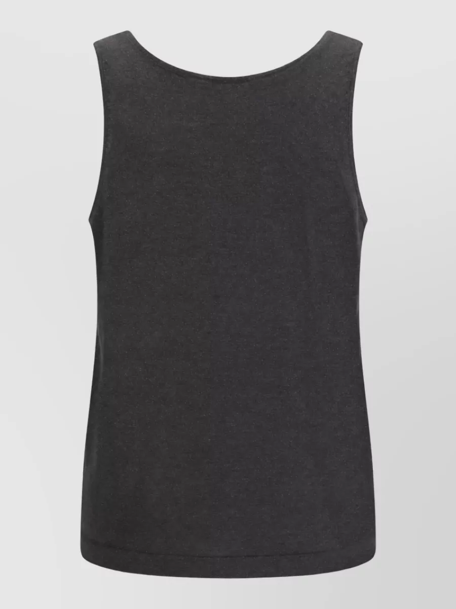 Brunello Cucinelli Cashmere Silk Luminous Knit Tank Top