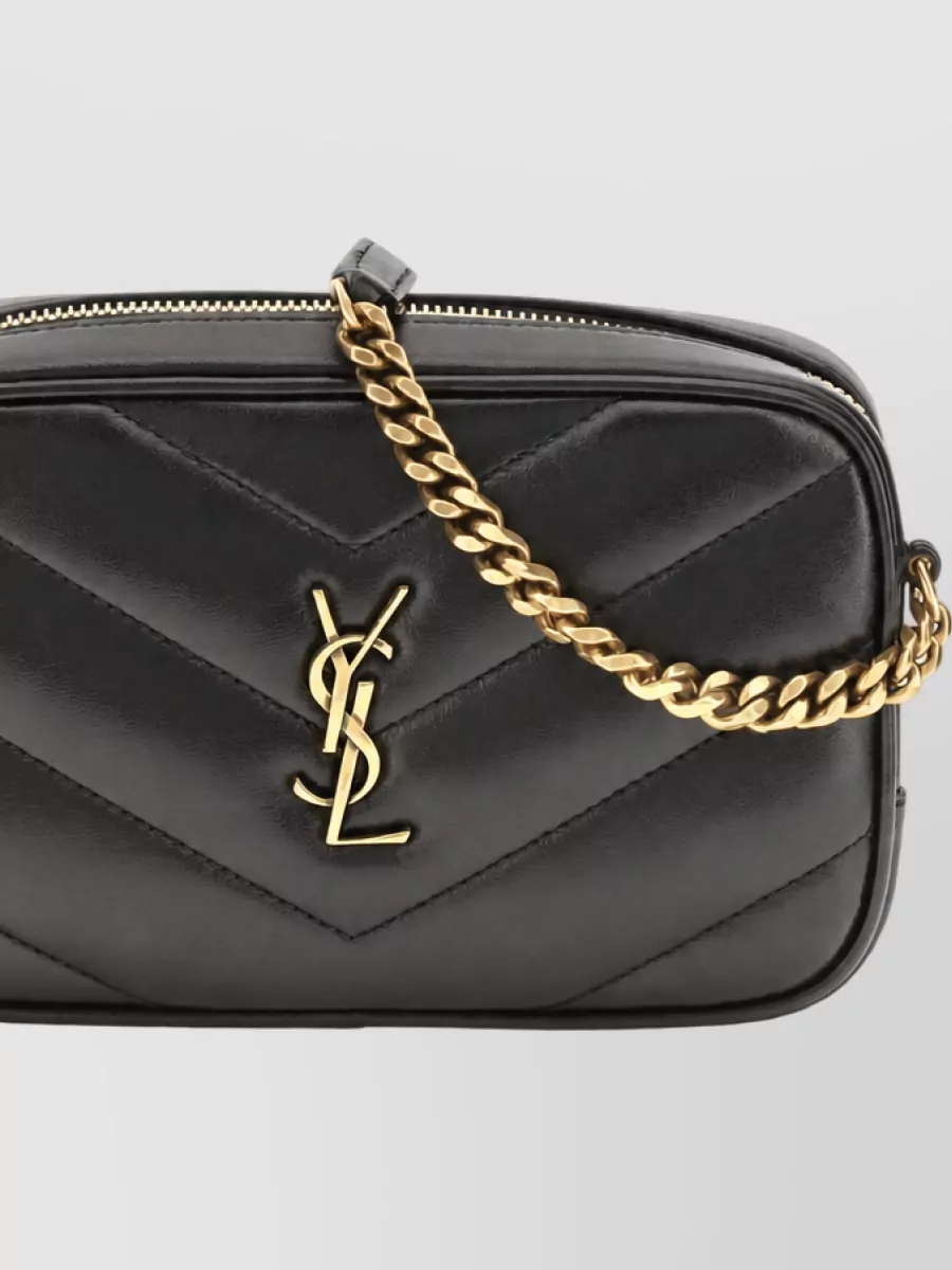 Saint Laurent Na Lamb Leather Cross-Body Bag