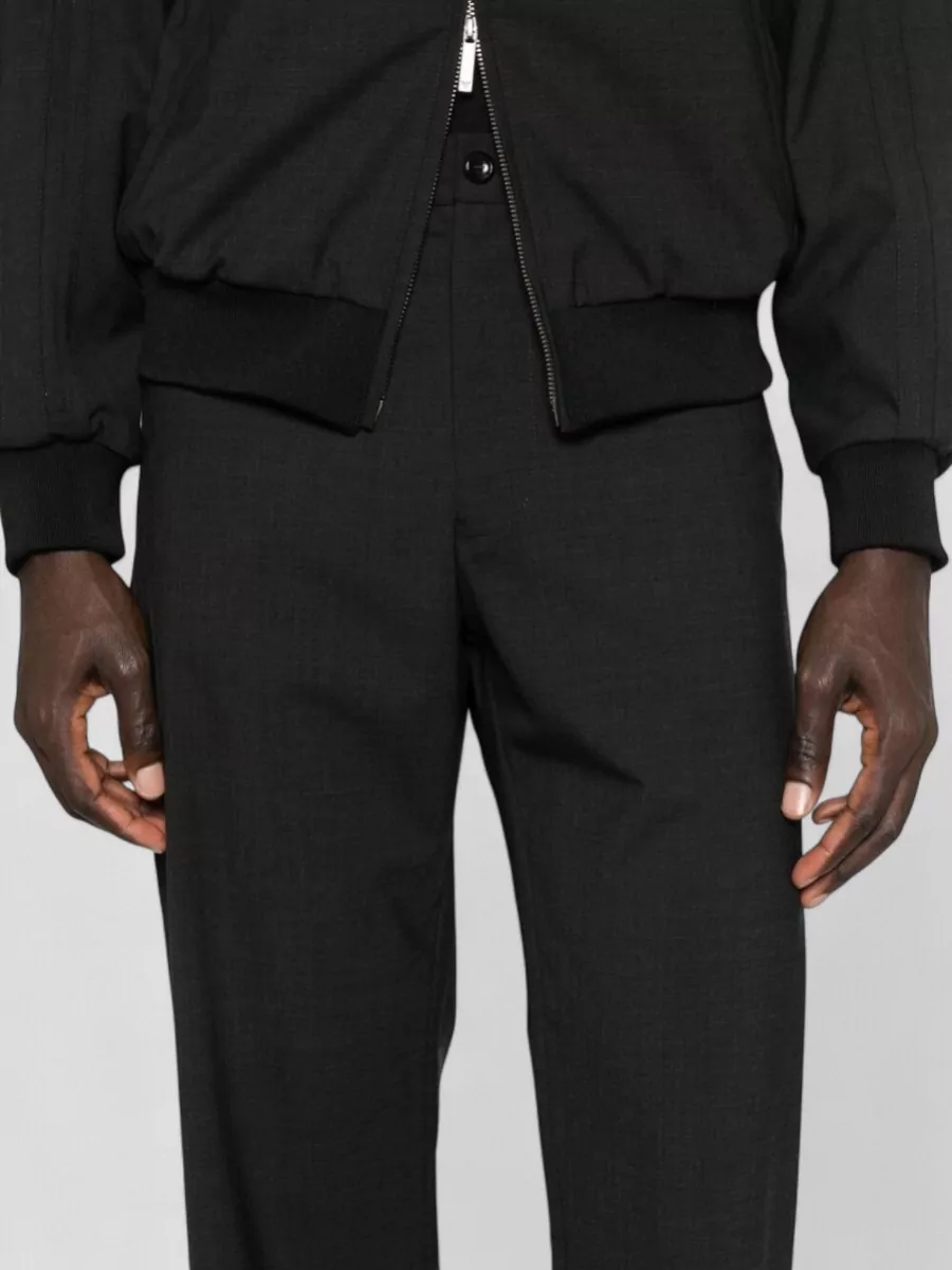 Emporio Armani Regular-Fit Straight-Leg Trousers