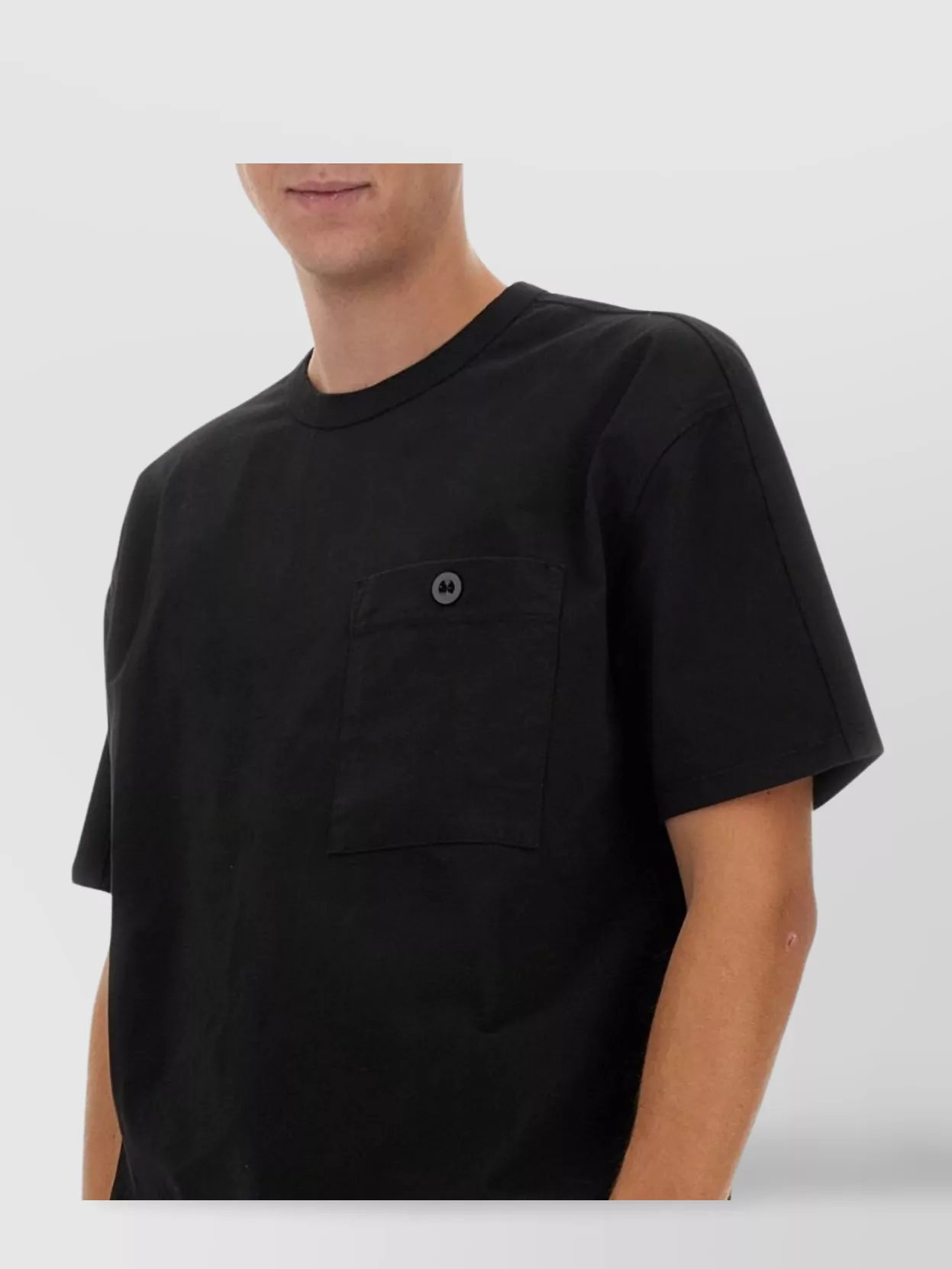 Ten C Logo Pocket T-shirt With Buttons