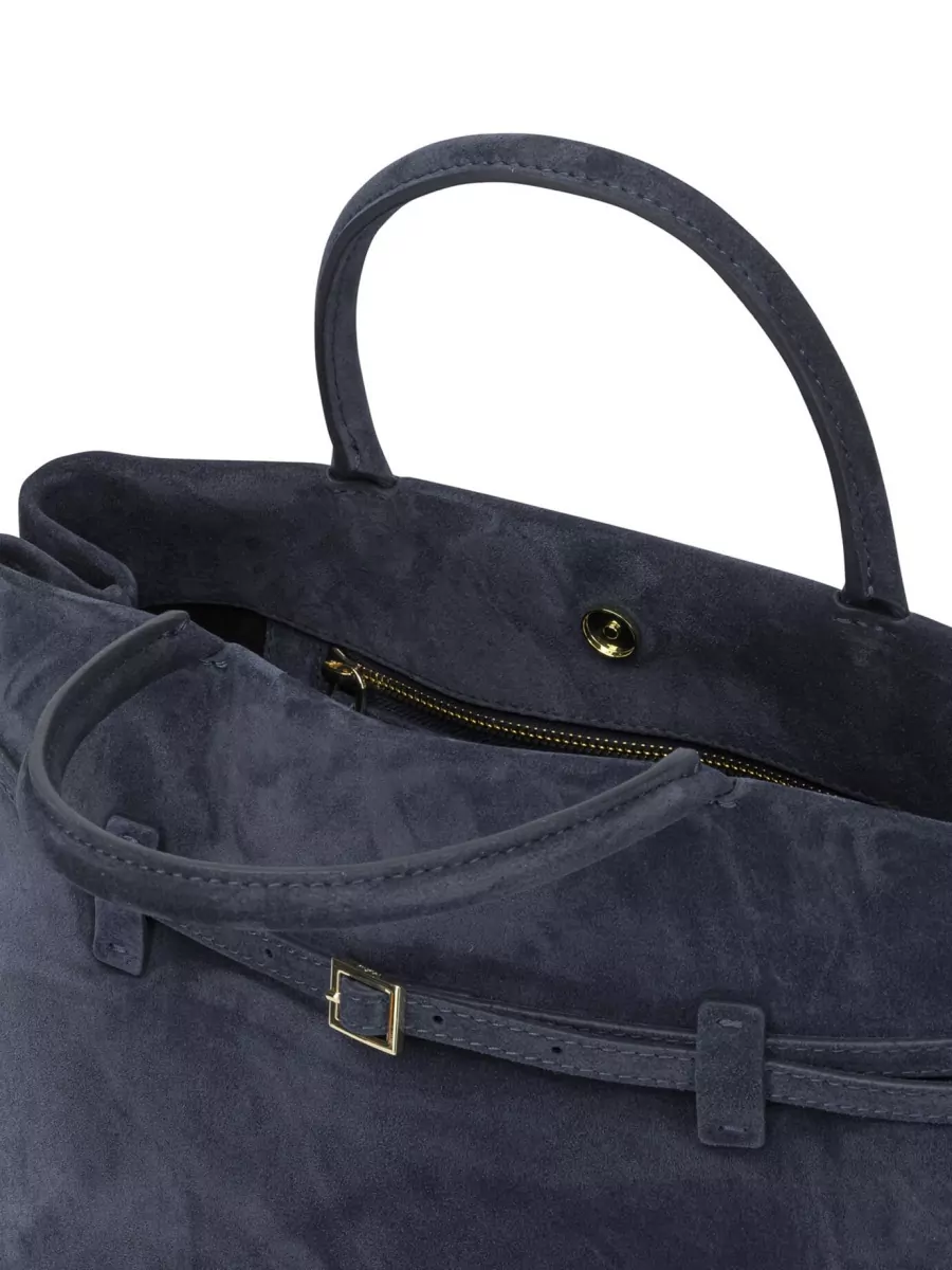 Manu Atelier Medium Calf Leather Tote Bag