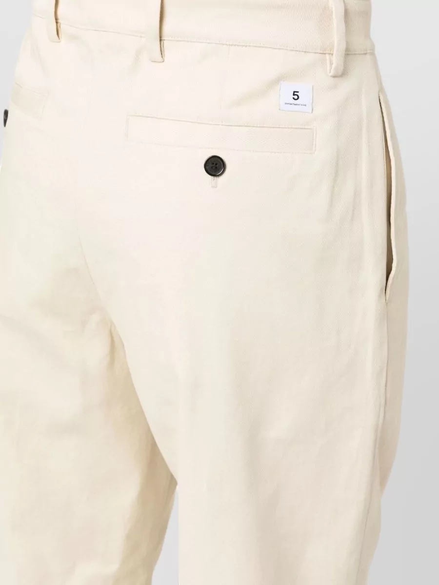 Department 5 Cotton Straight-Leg Trousers