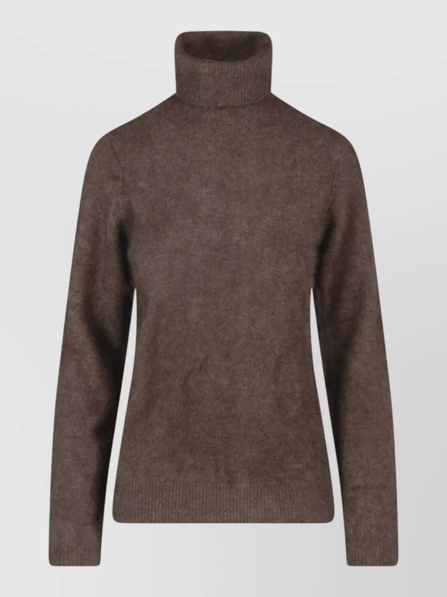 Parosh wool yak crewneck sweatshirt