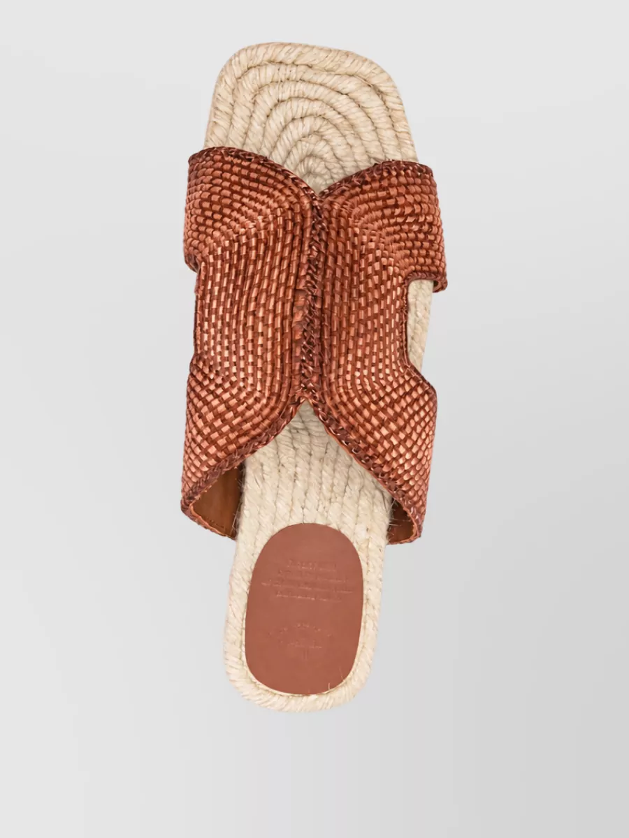 Castaner Woven Slides