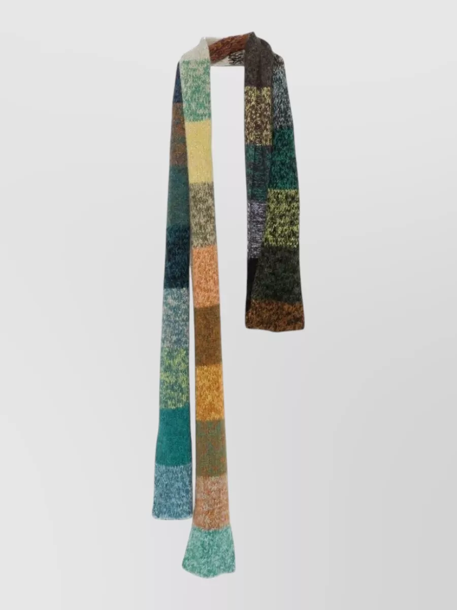 Dries Van Noten wool melbin scarf