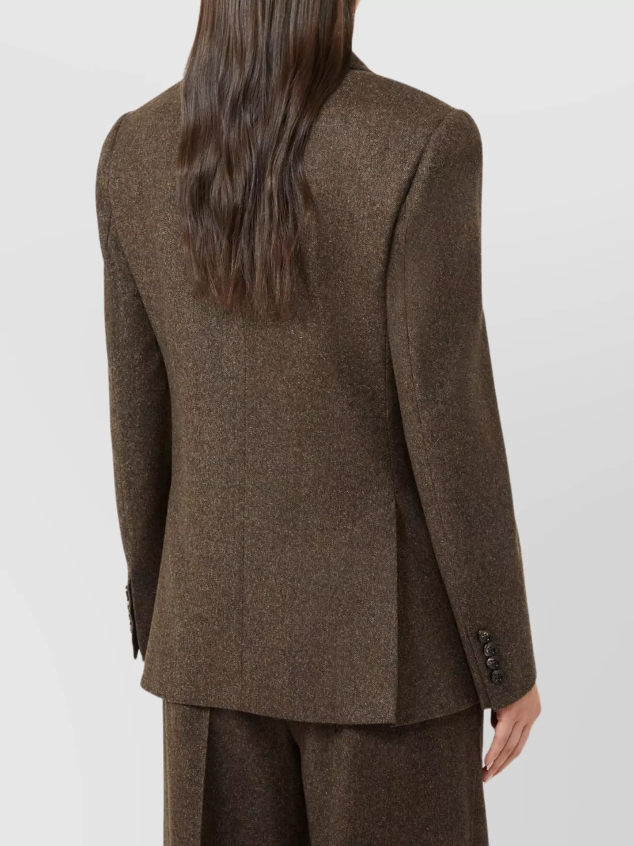 Max Mara Virgin Wool Single Breasted Coat