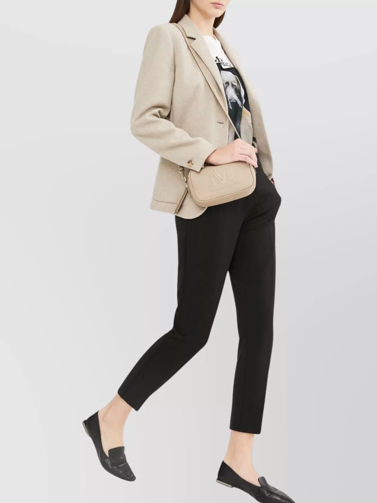 Max Mara Tailored Trousers With Belt Loops And Pockets