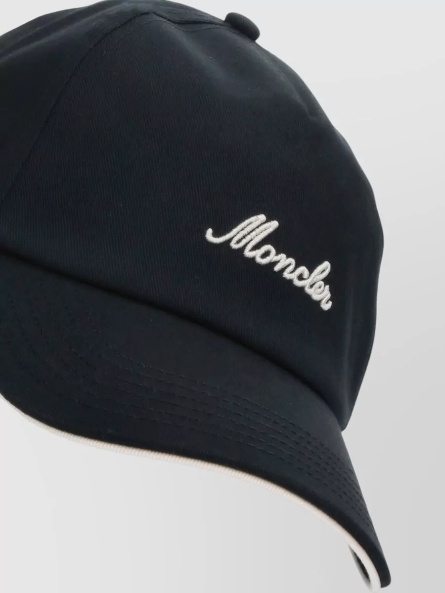 Moncler Cotton Logo Baseball Cap