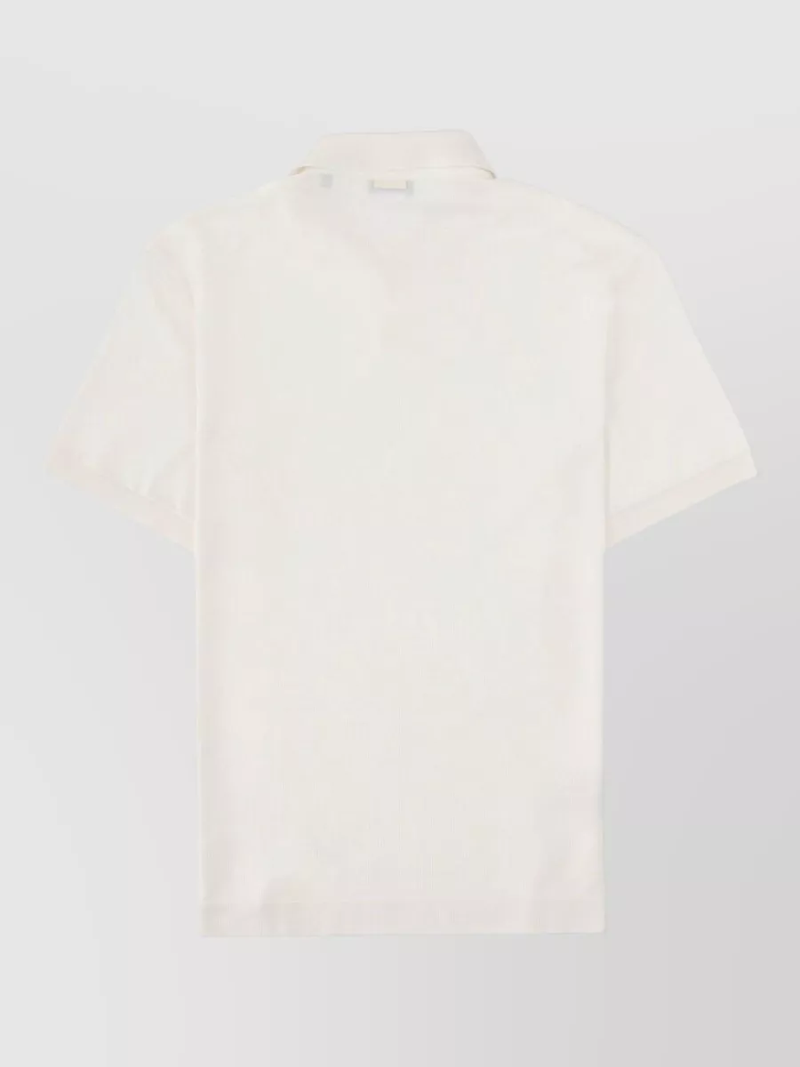 Zegna Silk Polo Shirt