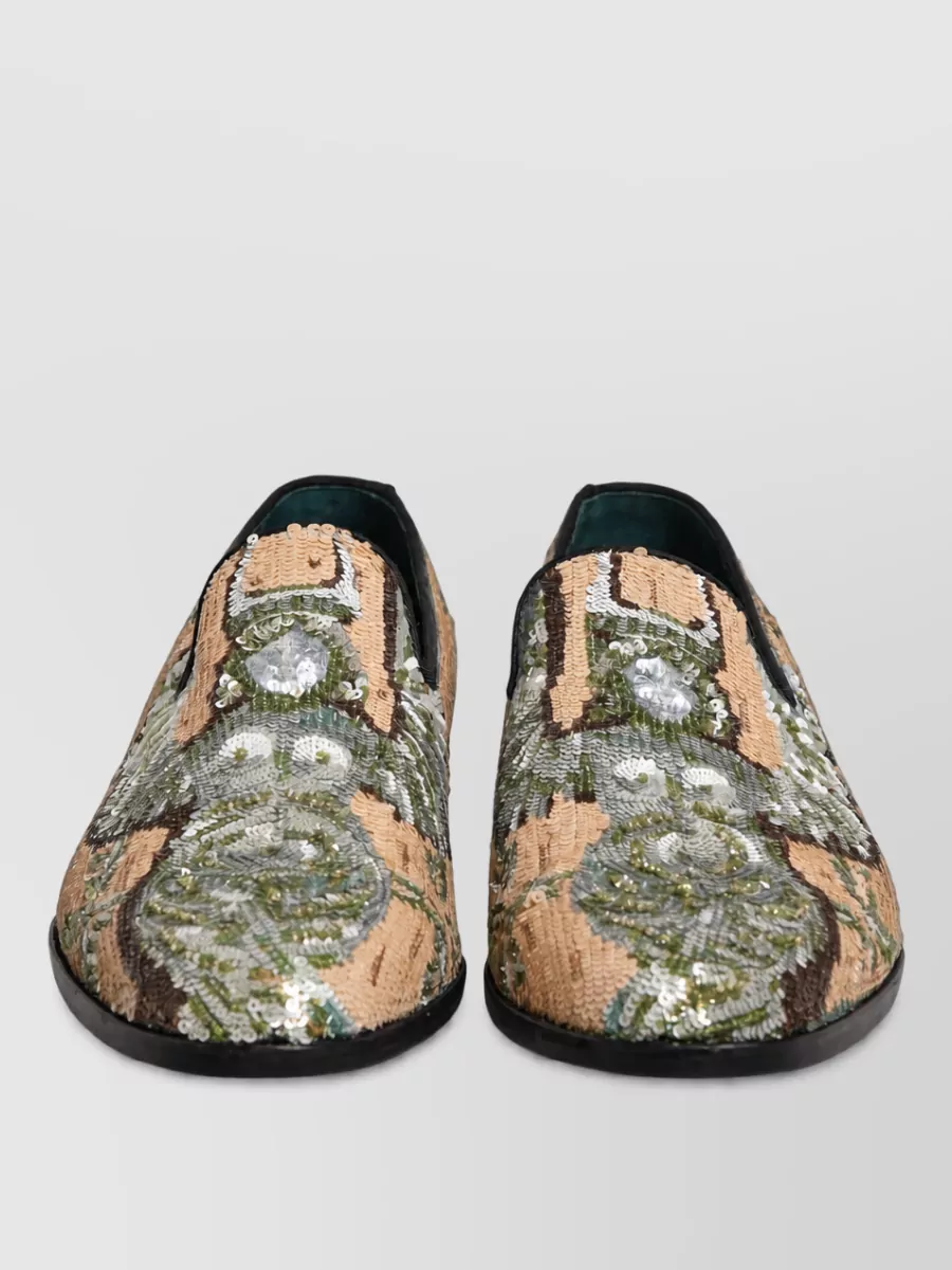Dolce&Gabbana Leather Monk Shoes