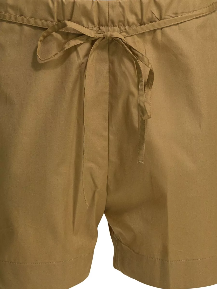 Loulou Studio Cotton Knee-Length Shorts