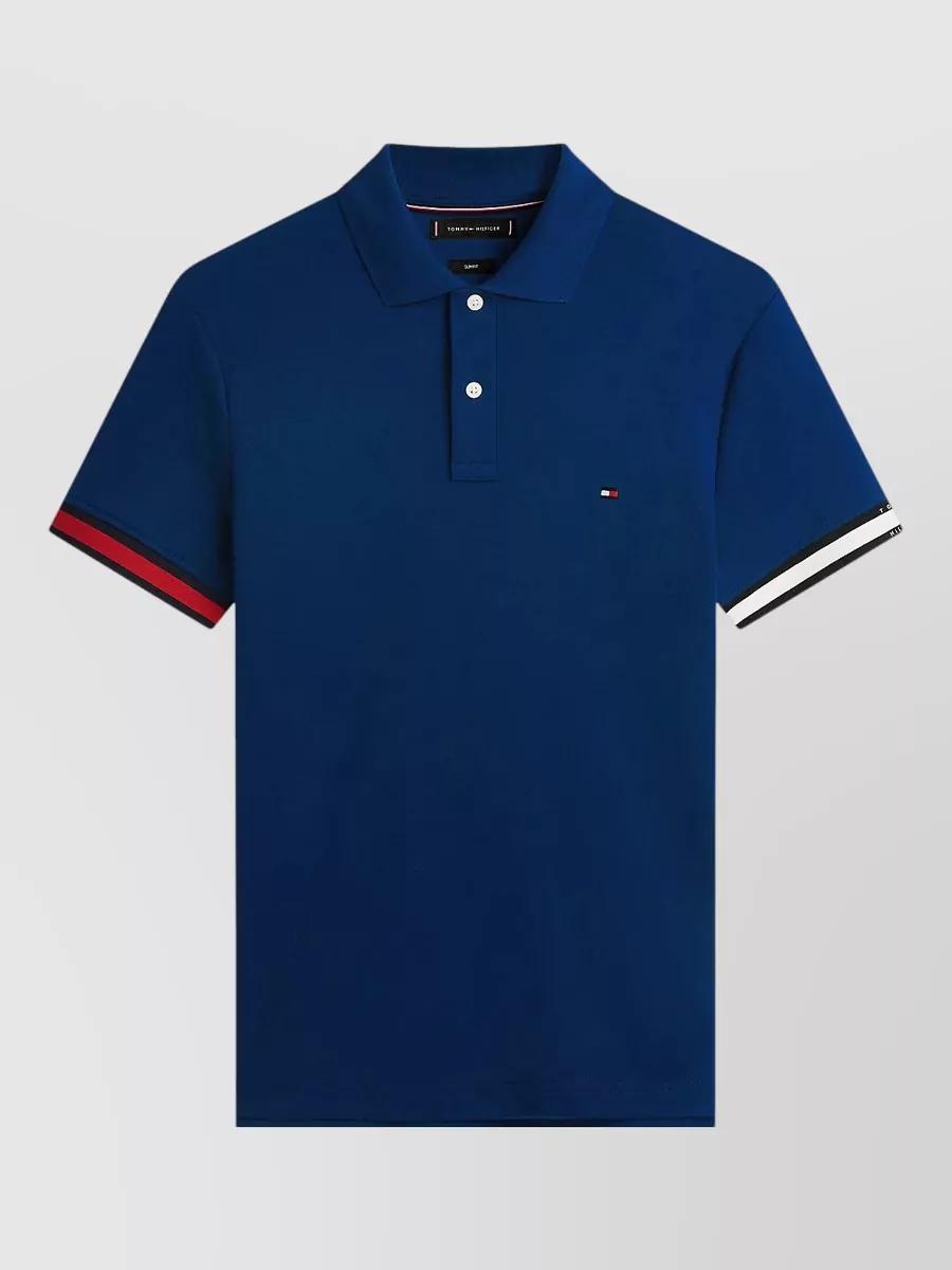 Tommy Hilfiger Cotton Slim Polo Shirt