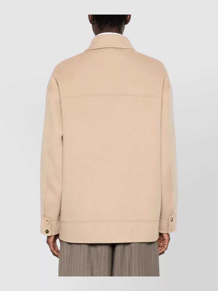 S Max Mara Silk Wool Padded Jacket