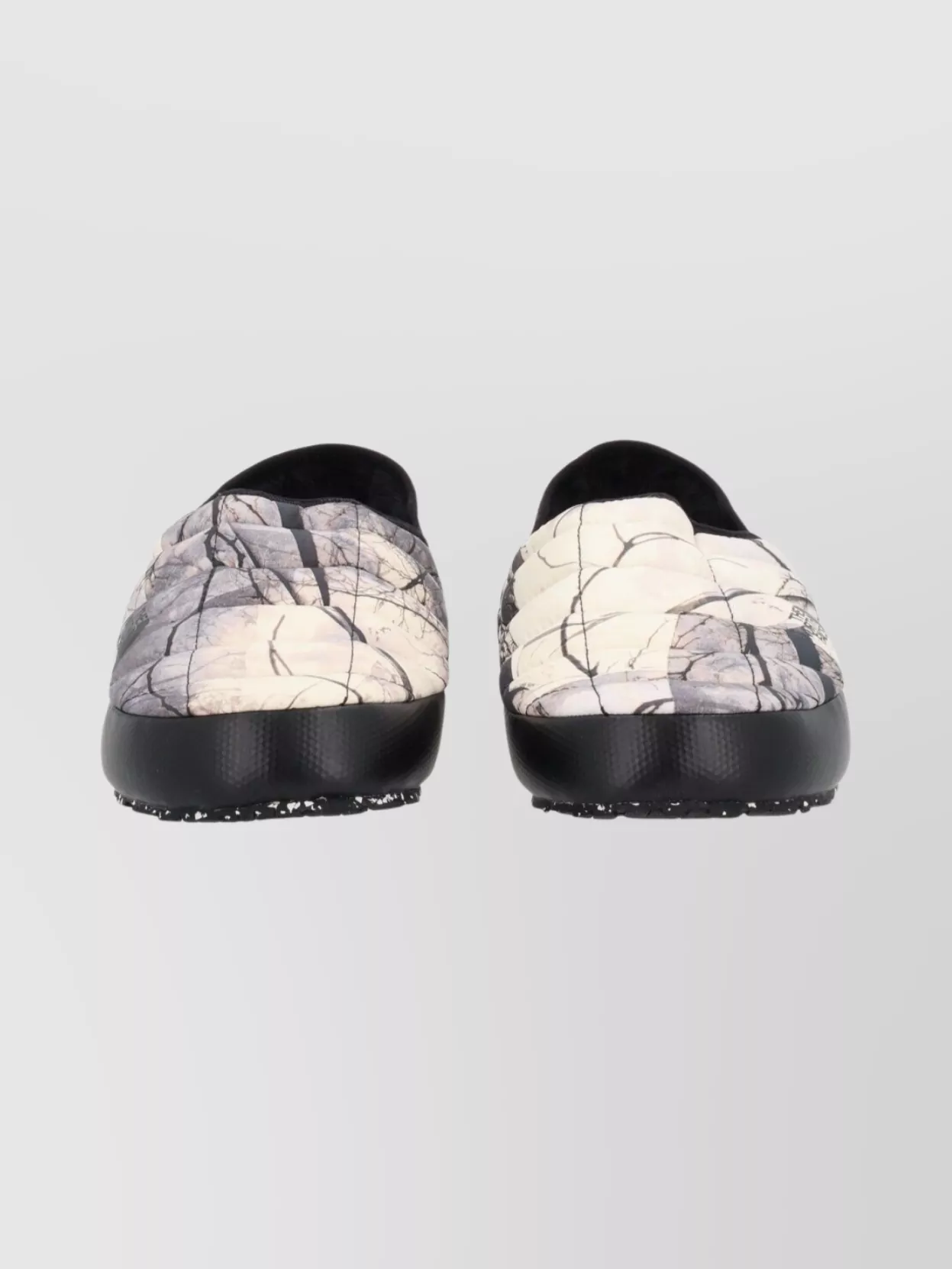 The North Face Quilted Round Toe Sneakers With Rubber Sole