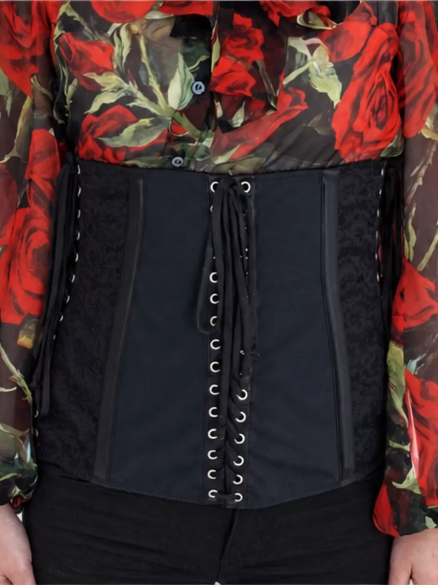 Dolce&Gabbana Stretch Corset Waist Belt