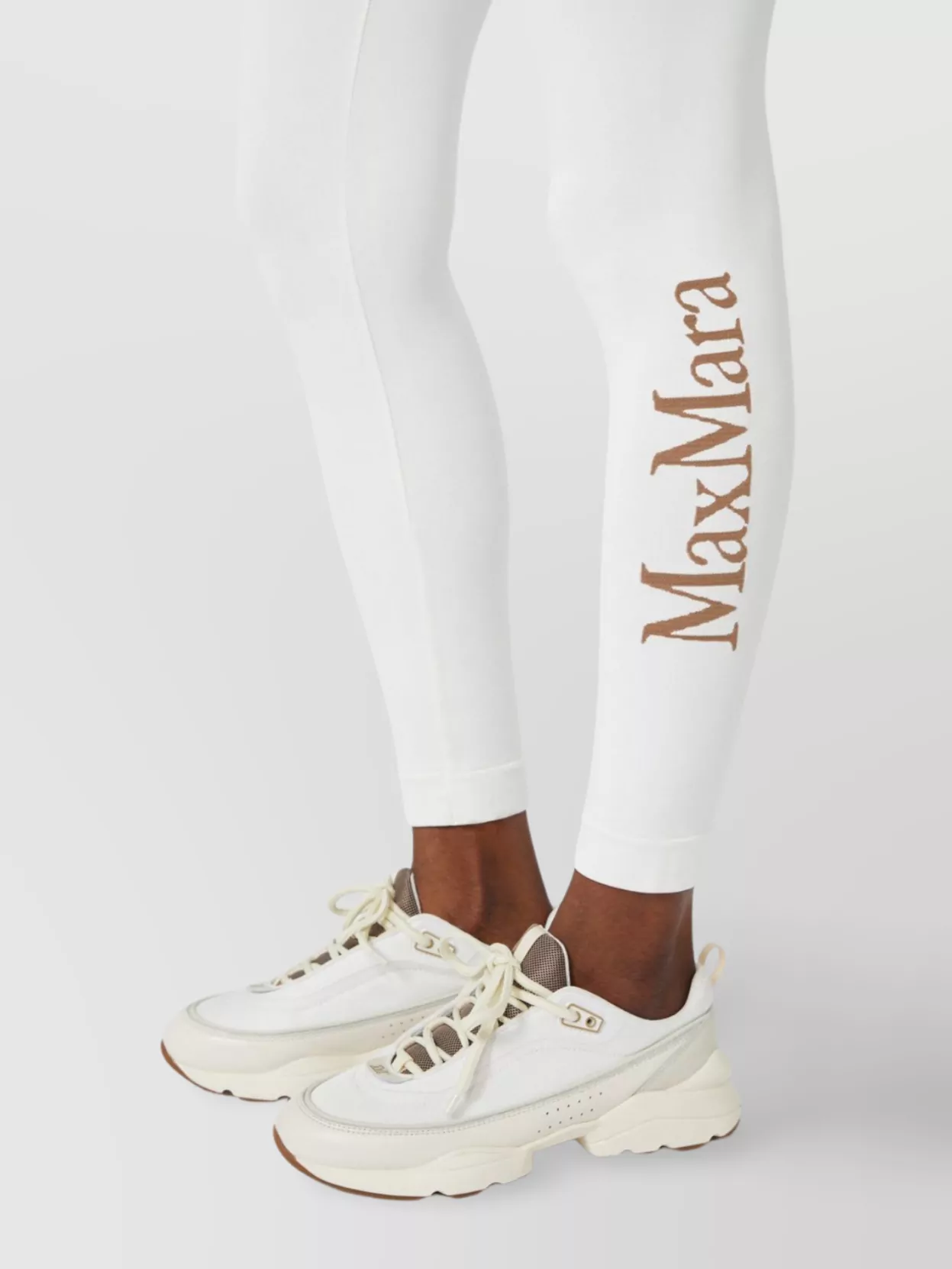 S Max Mara Leggings Basilea In Technical Fabric Stretch