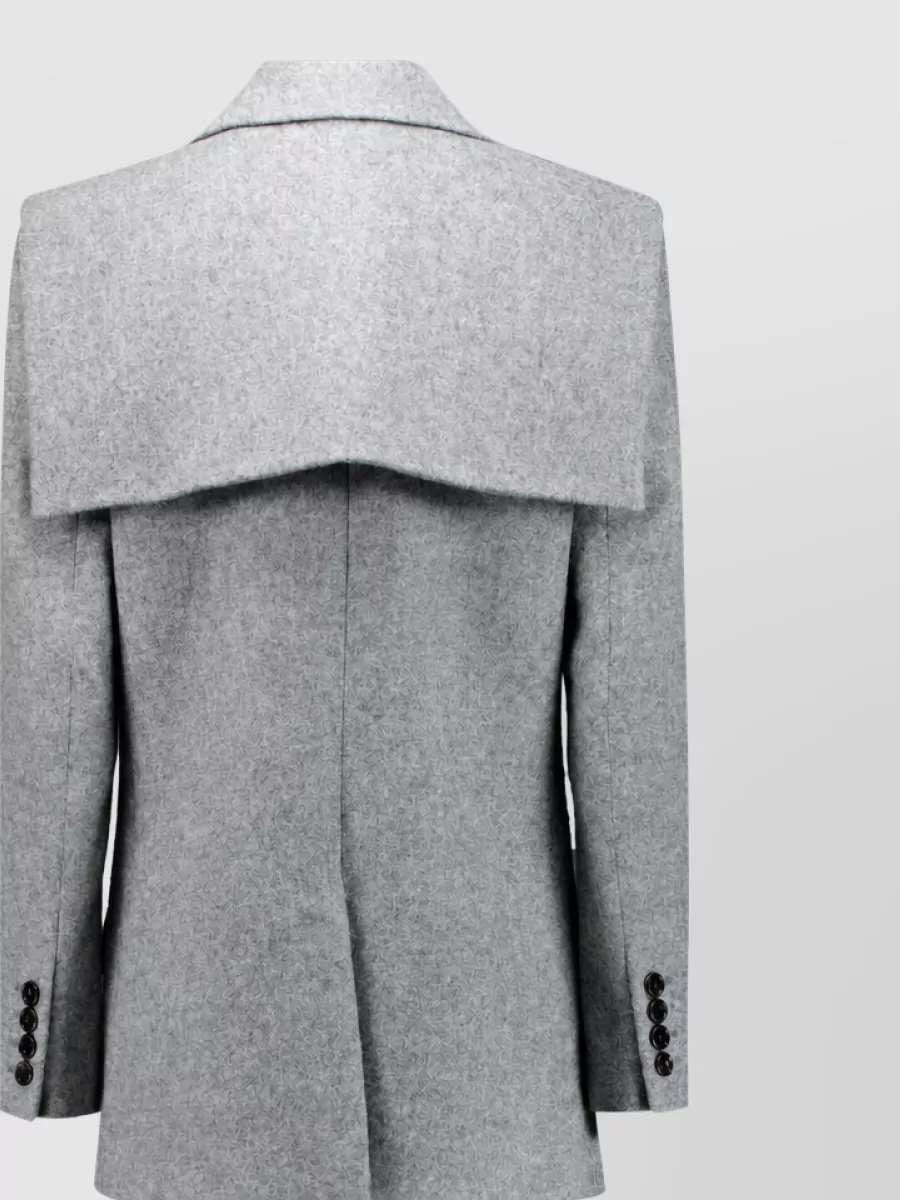 Chloé Wool Single Breasted Coat