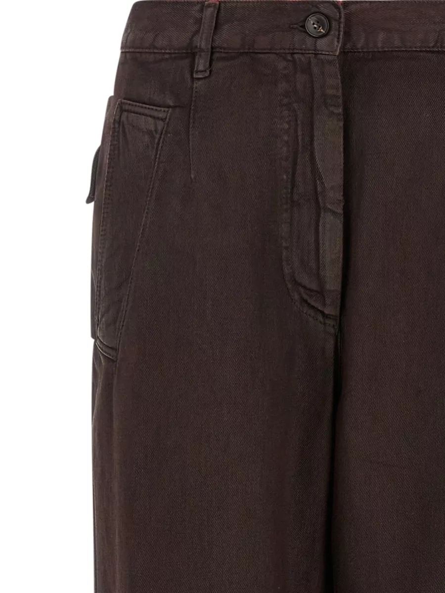Dries Van Noten Denim Wide-Leg Jeans