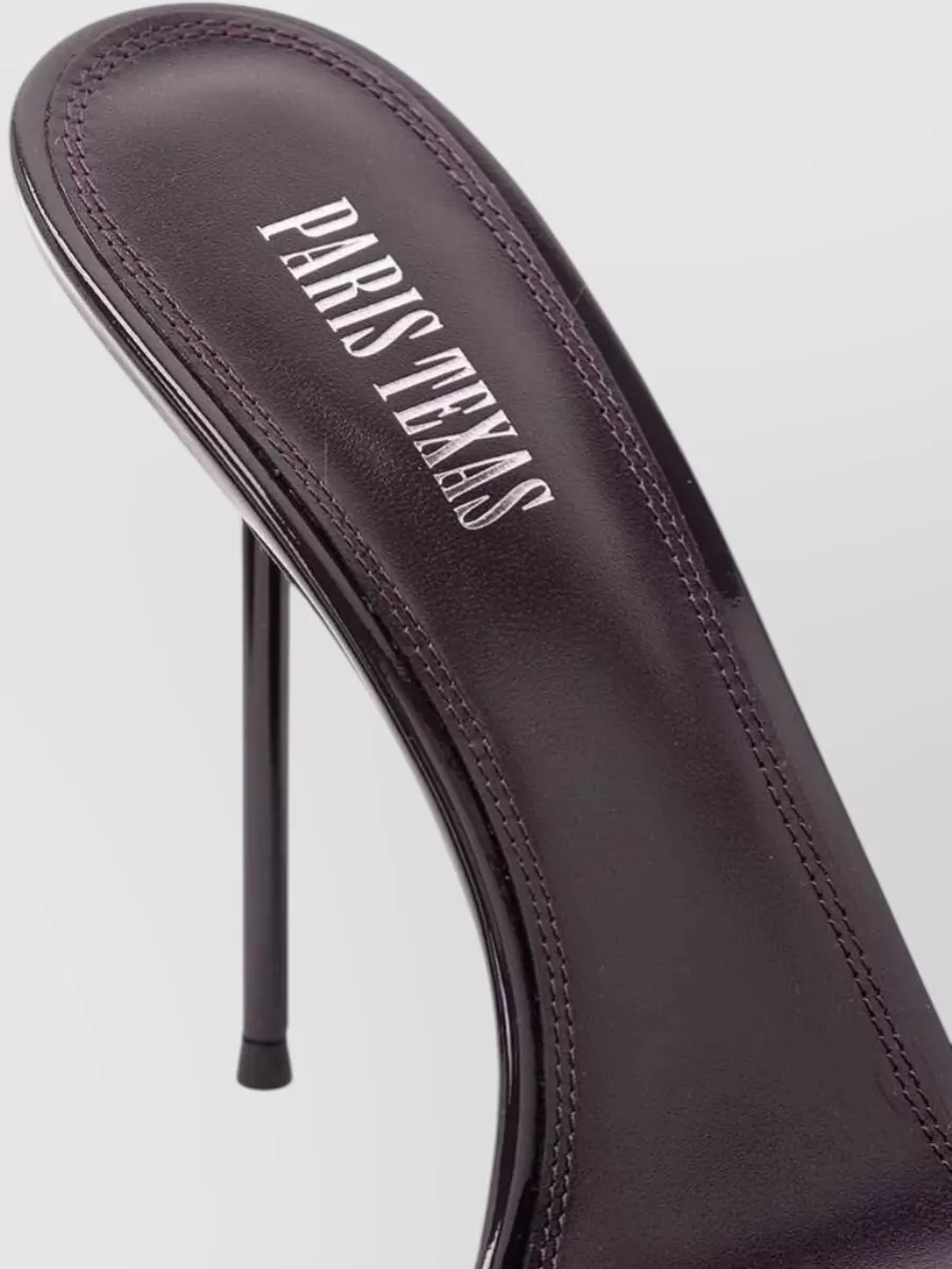 Paris Texas Patent Leather Mules