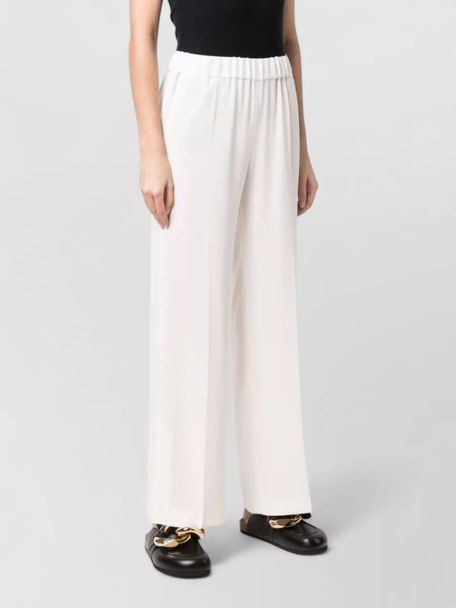Alberto Biani High-Rise Wide-Leg Trousers