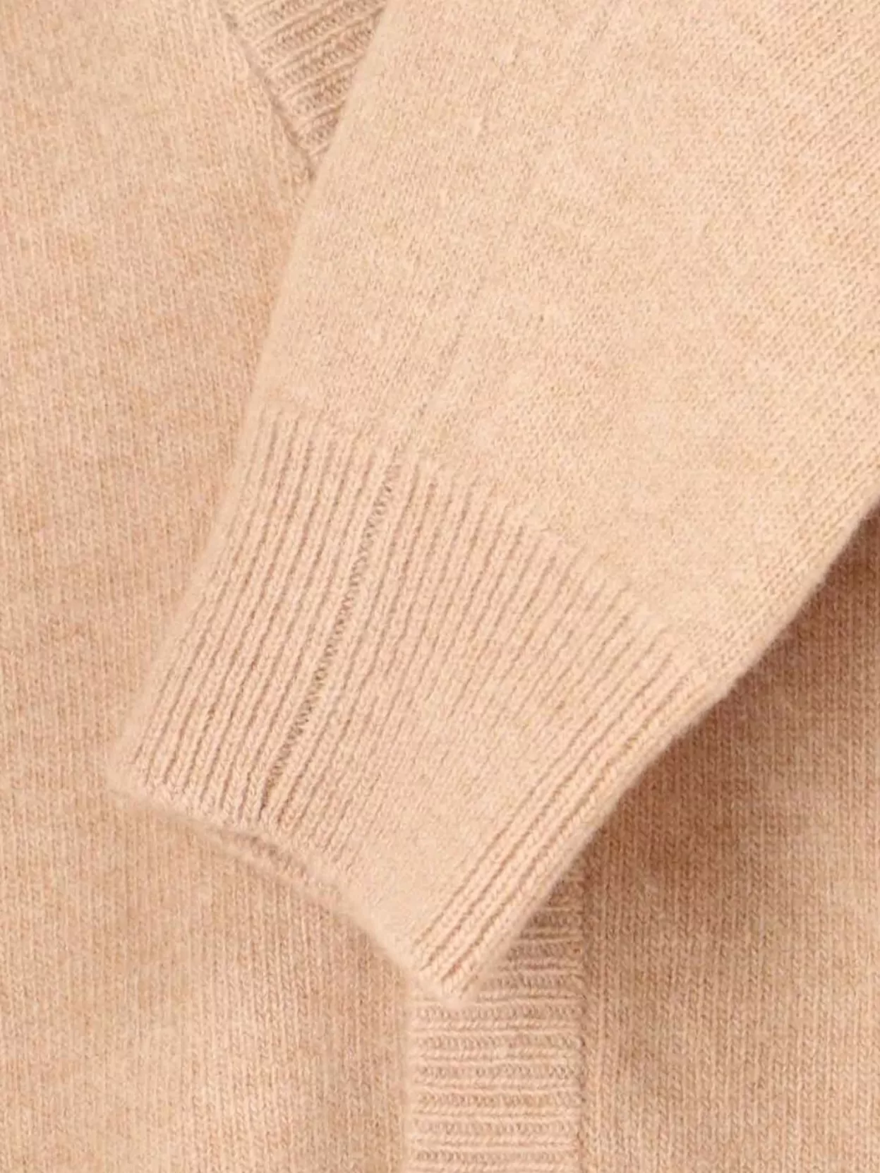 Maison Margiela Long Sleeve V-Neck Knitwear With Ribbed Cuffs And Hem