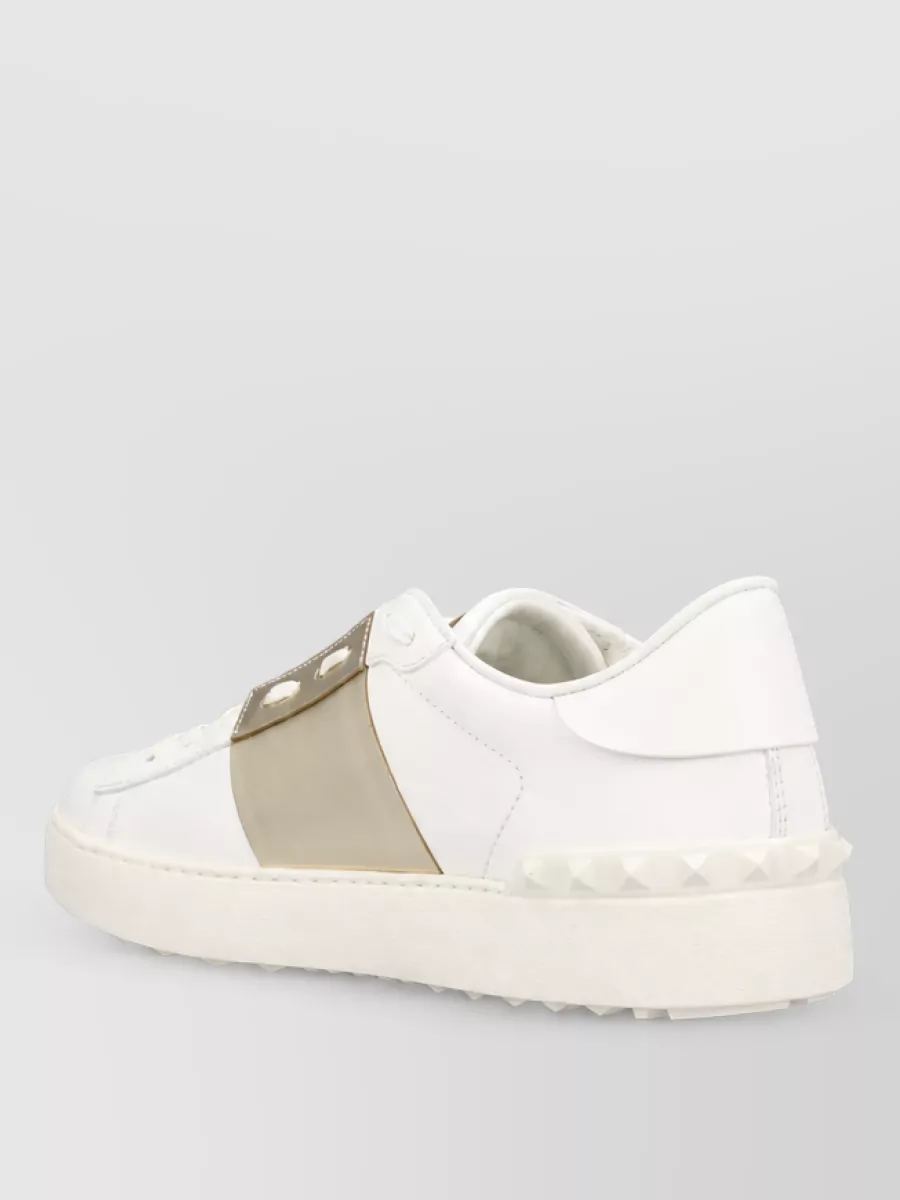 Valentino Garavani Leather Low-Top Sneakers