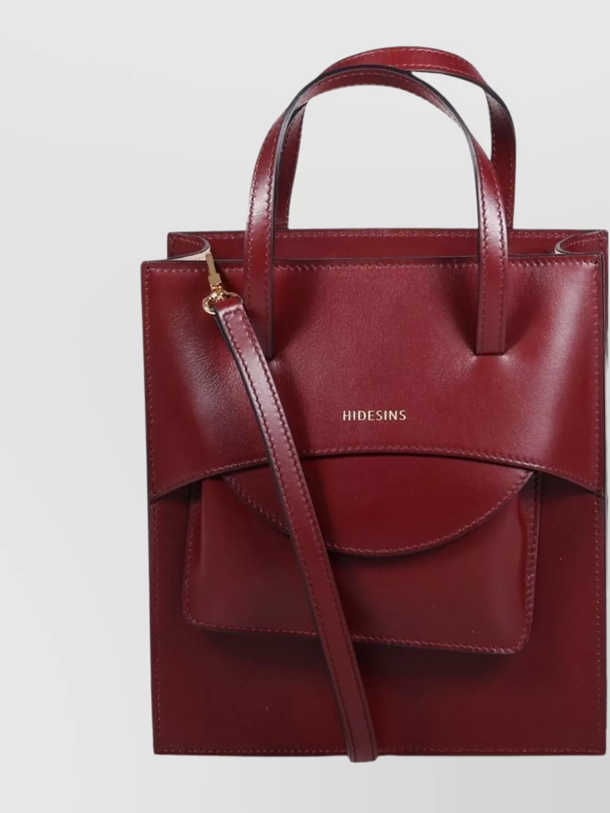 Hidesins Mini Leather Bag Top Handle