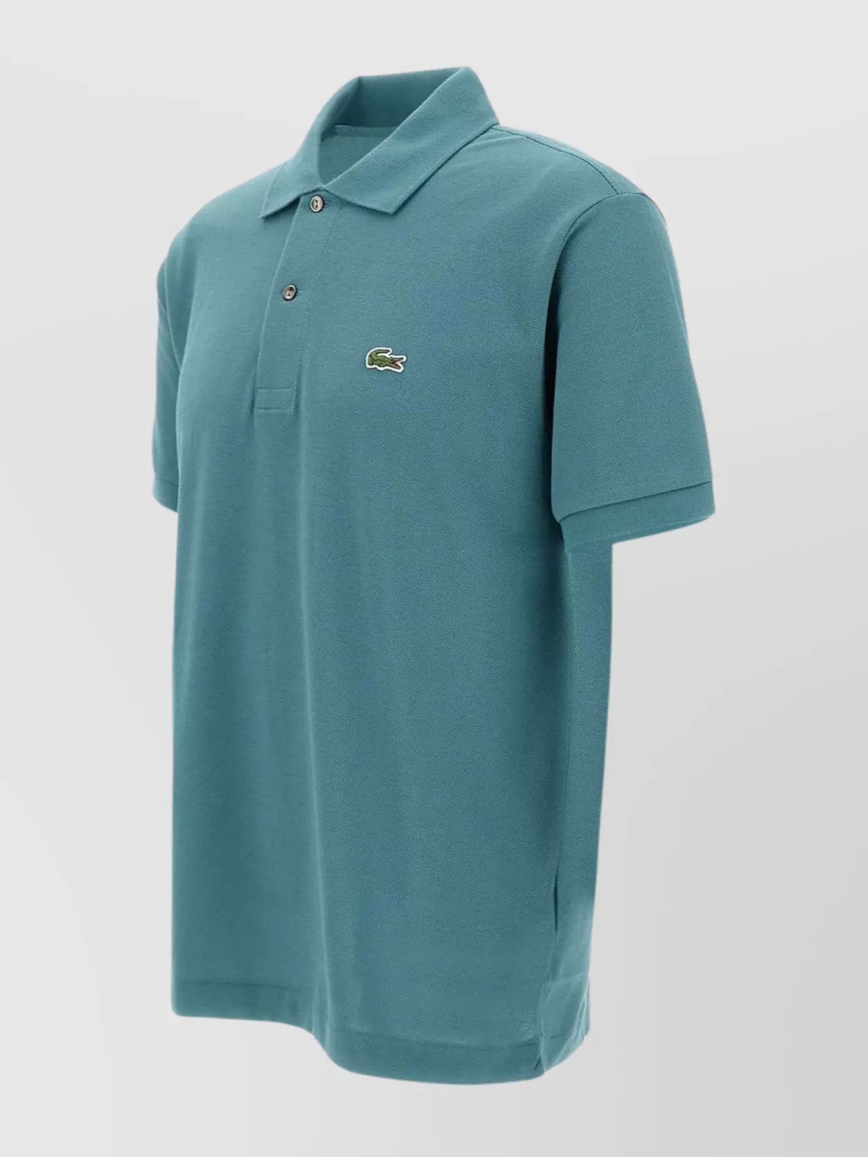 Shop Lacoste Men's Polo Shirt Ribbed Edges
