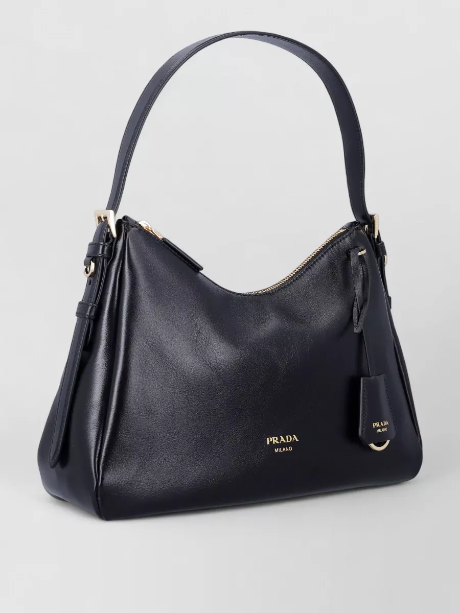 Prada Aimée Leather Shoulder Bag