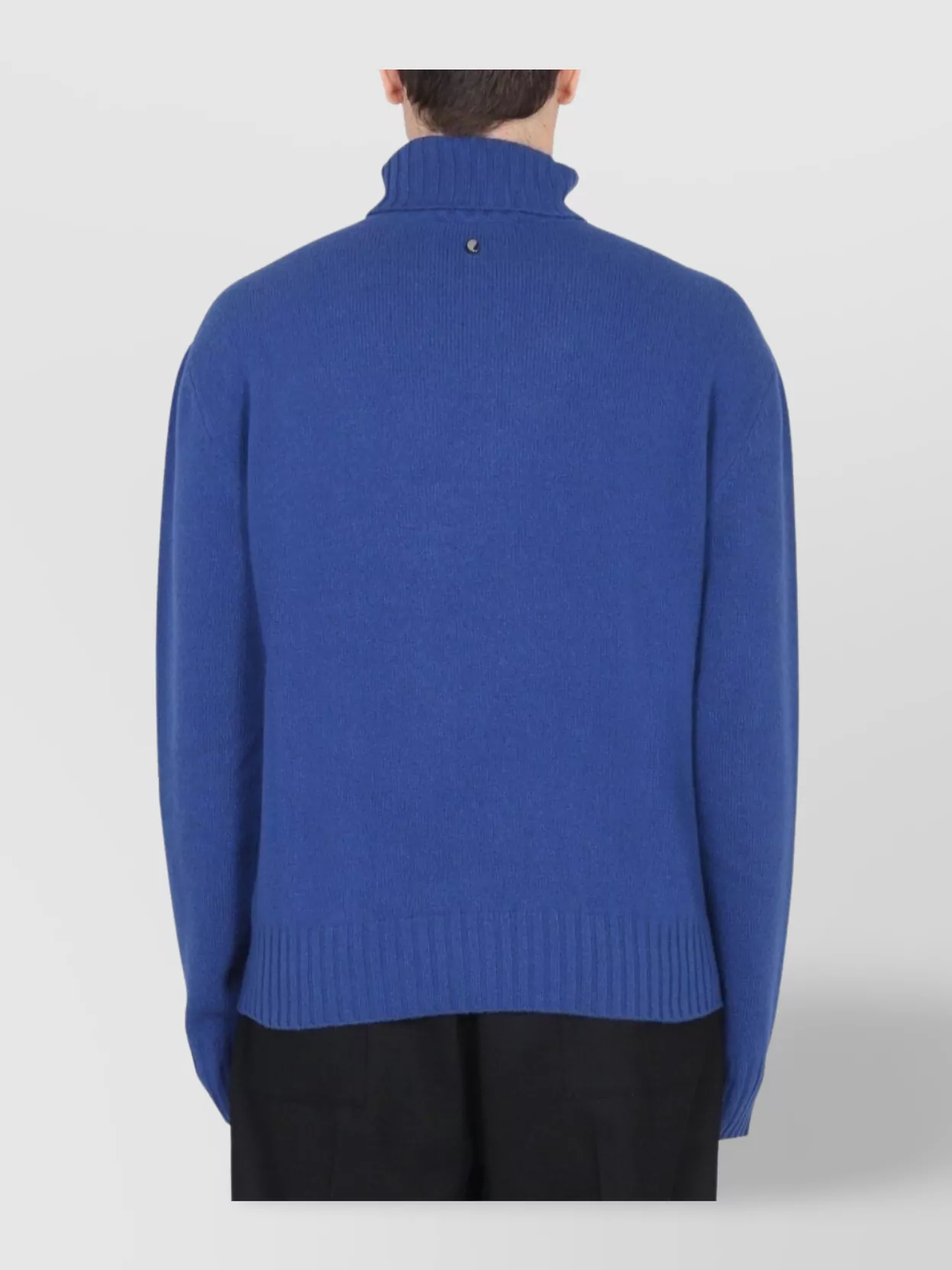 Etro Jacquard Turtleneck Sweater Inlaid
