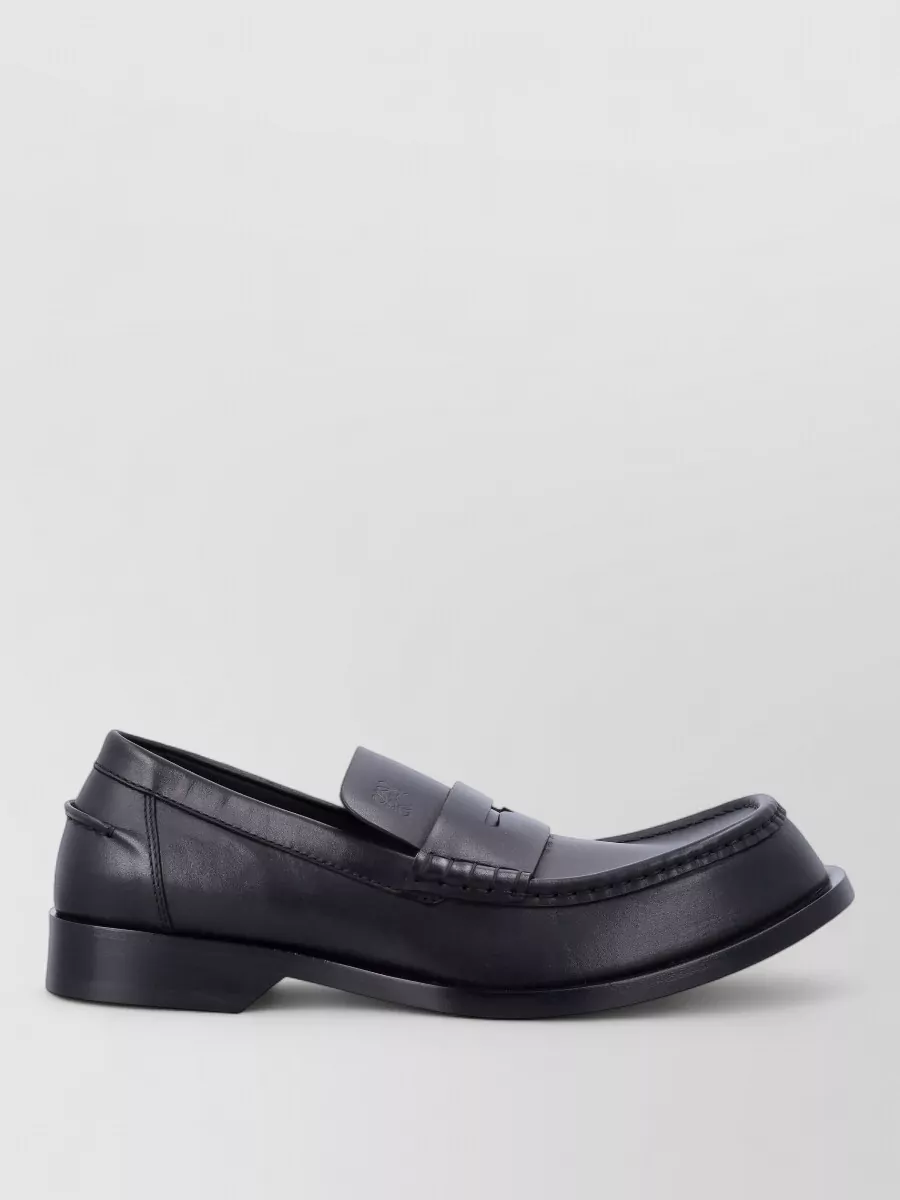 Loewe Leather Loafers