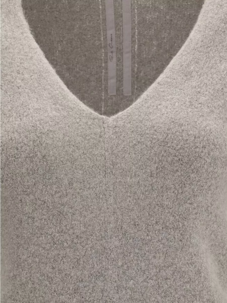 Rick Owens Cashmere v-neck sweater