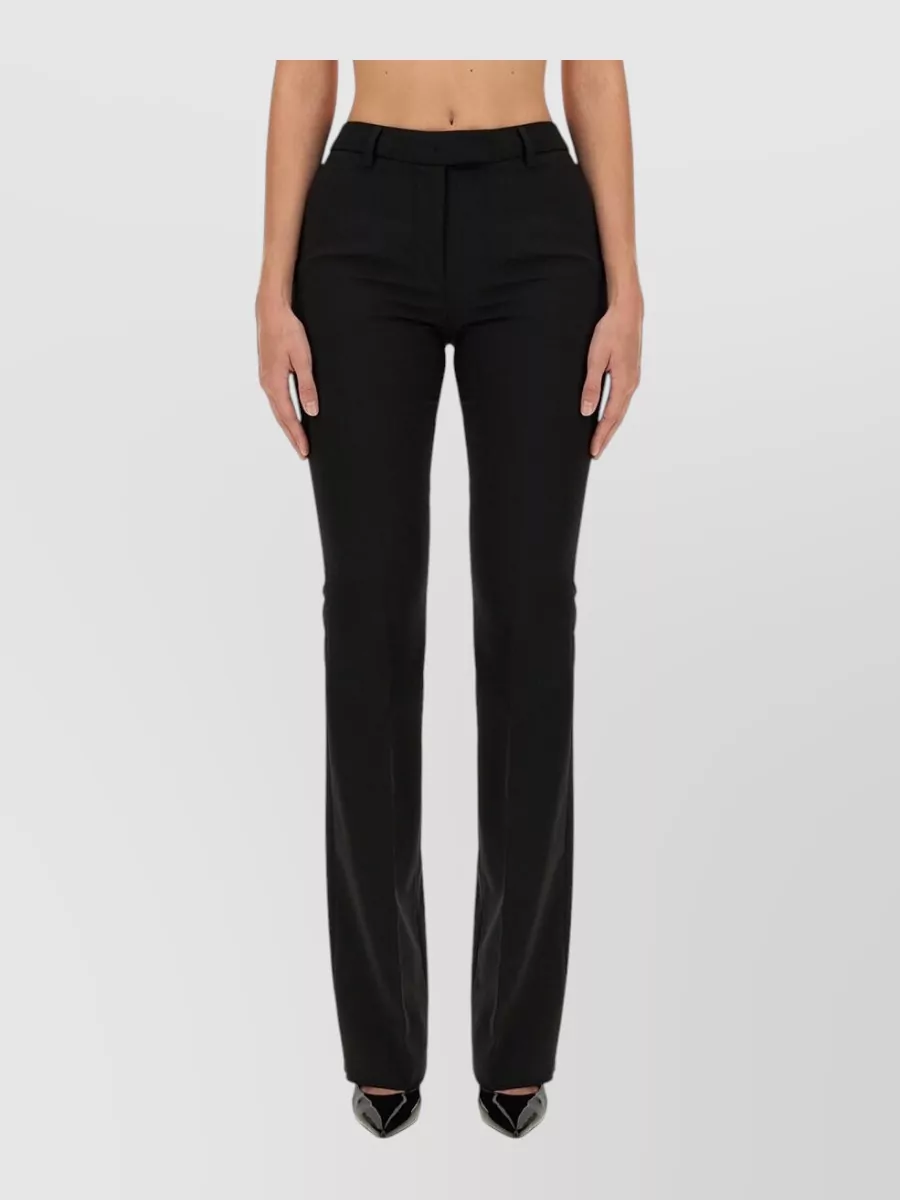 Thelatest Cotton skinny flared trousers