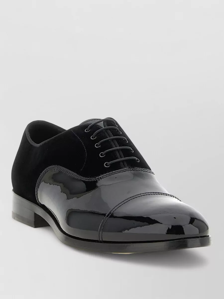 Doucal's leather oxford derby shoes