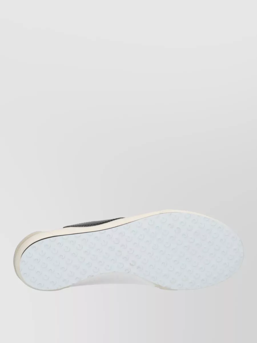 Marine Serre Low Top Sneakers Contrast Panel Sole