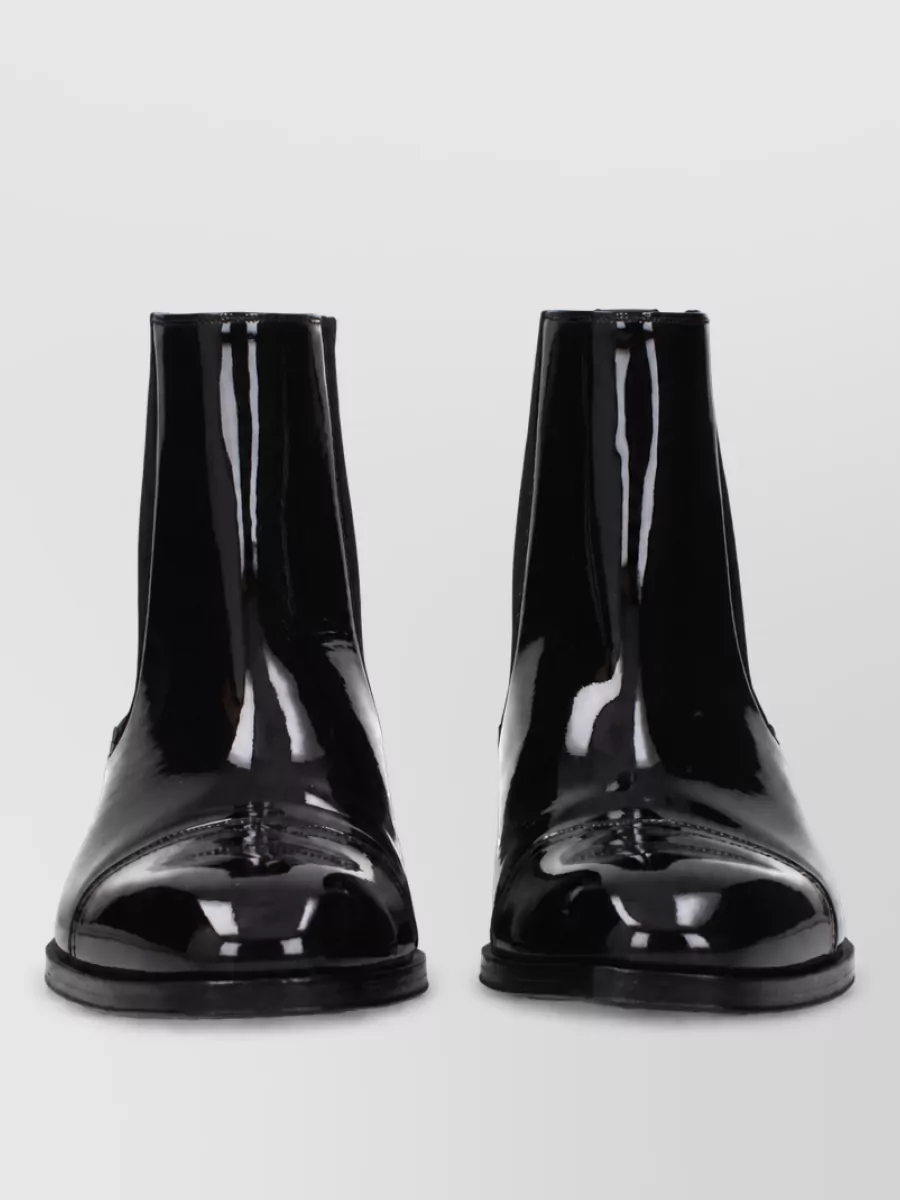 Tom Ford patent leather ankle boots