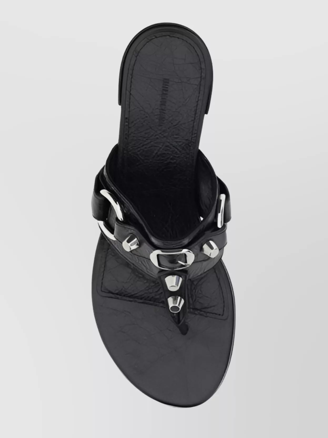 Balenciaga Thong Sandals Block Heel