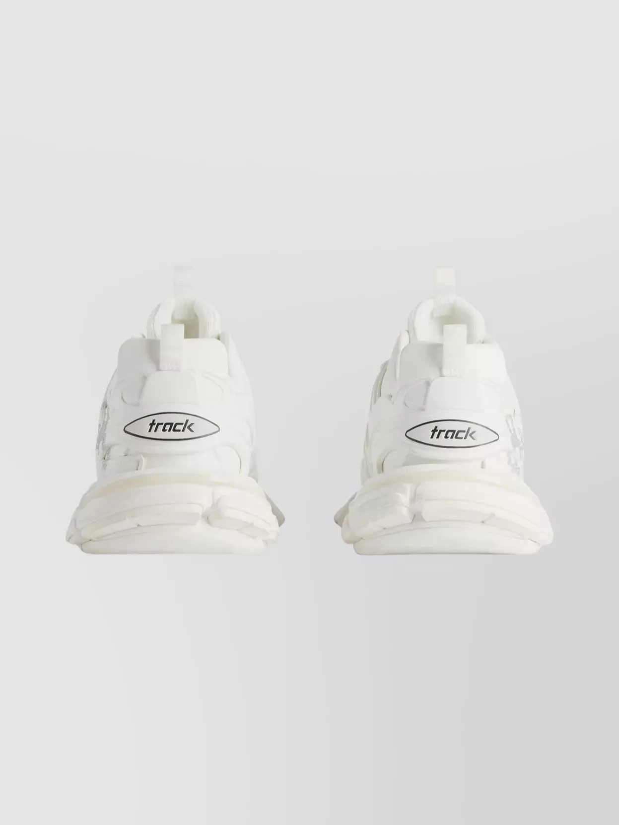 Balenciaga Chunky Sole Sneakers Mesh Panels