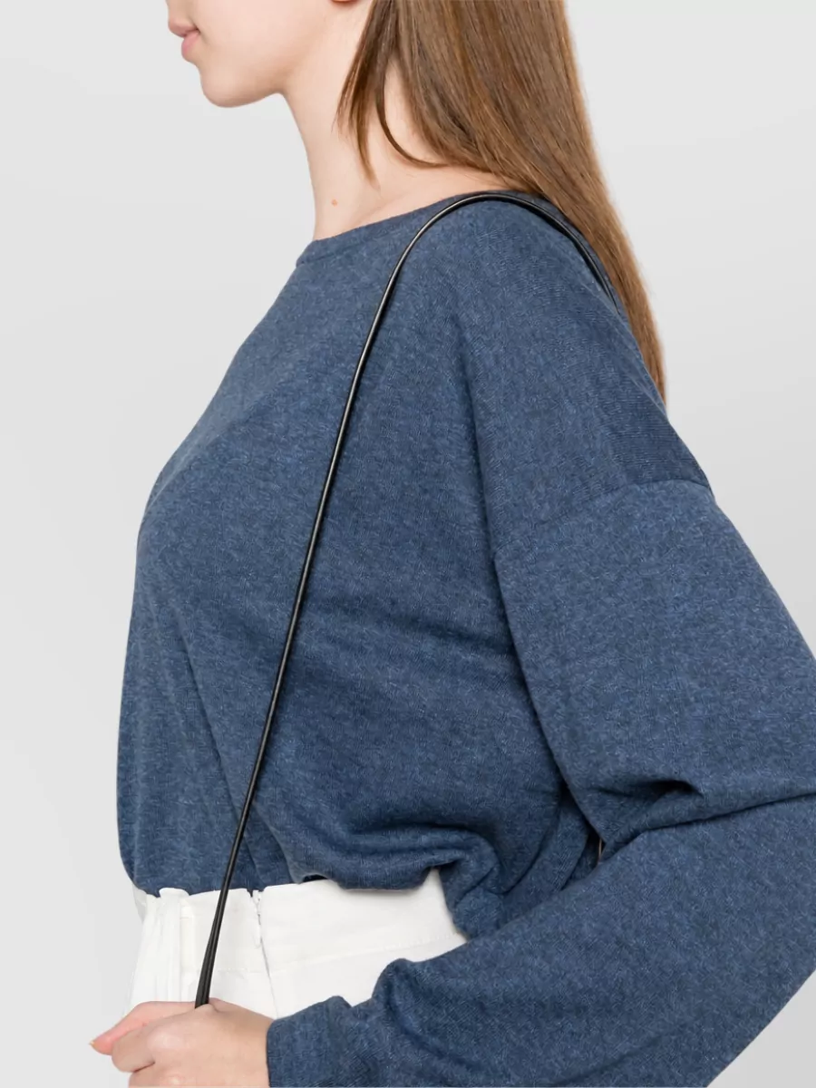 Ct Plage Cotton Boat Neck Long Sleeve Sweatshirt