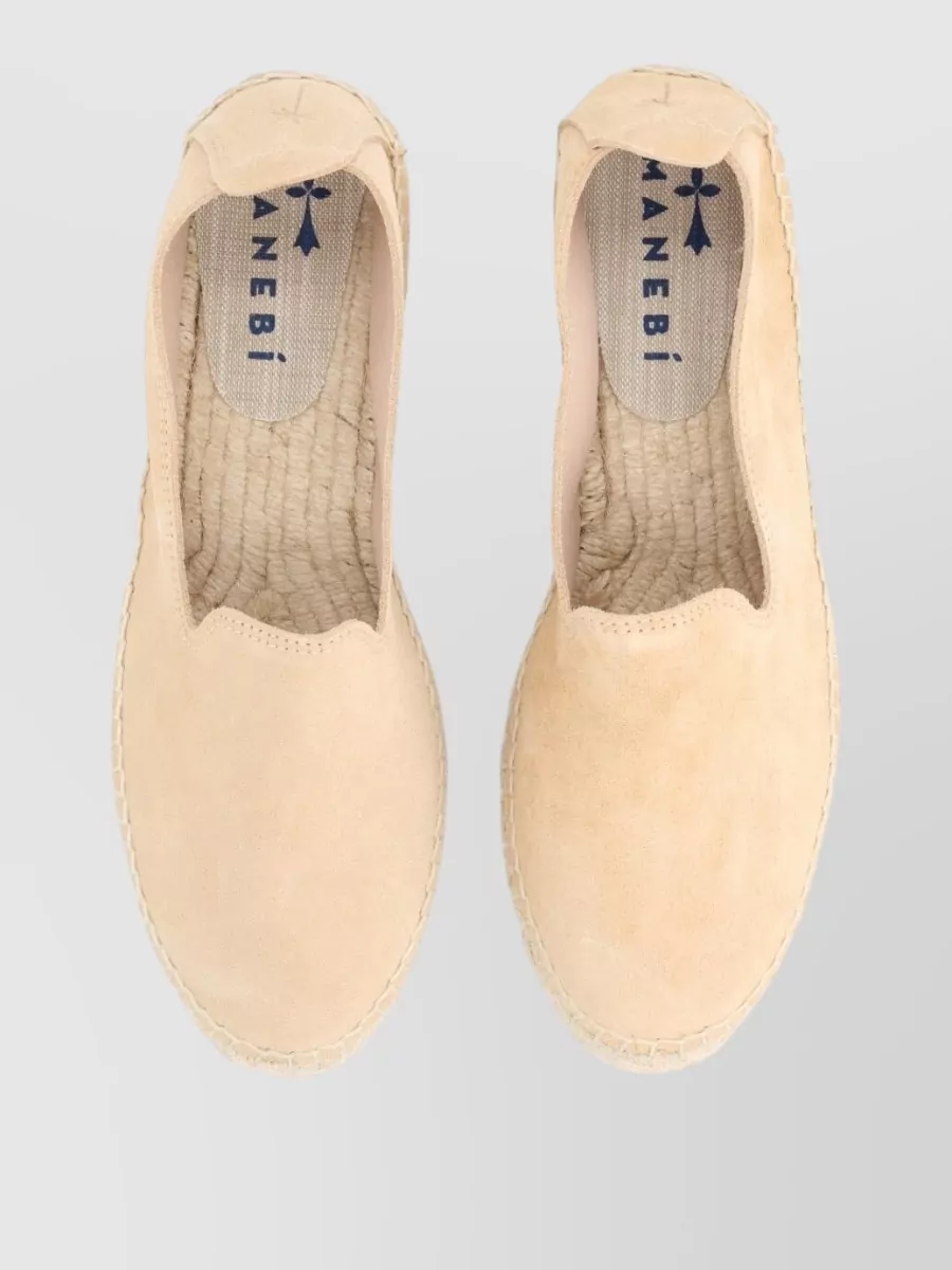 Manebi Leather Espadrilles